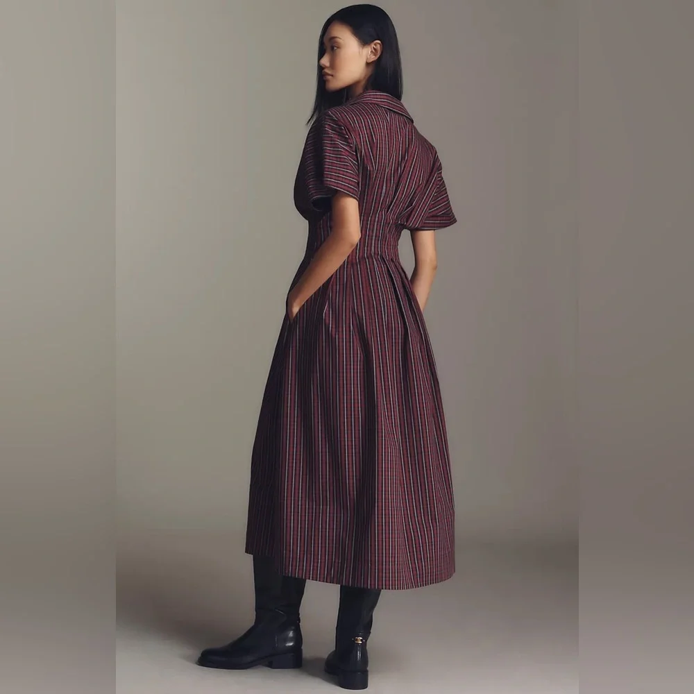 Anthropologie The Tobie Shirt Dress by Exquise - Picture 2 of 7